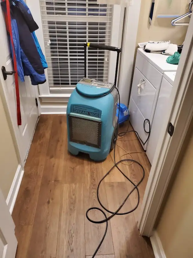 Commercial dehumidifier deployed for Flood Damage Cleanup in Tonawanda