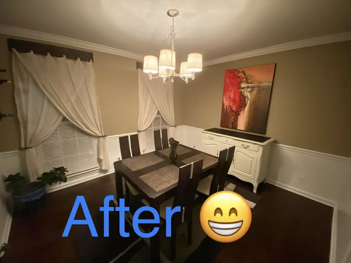 Professional dining room restoration after water damage in Tonawanda